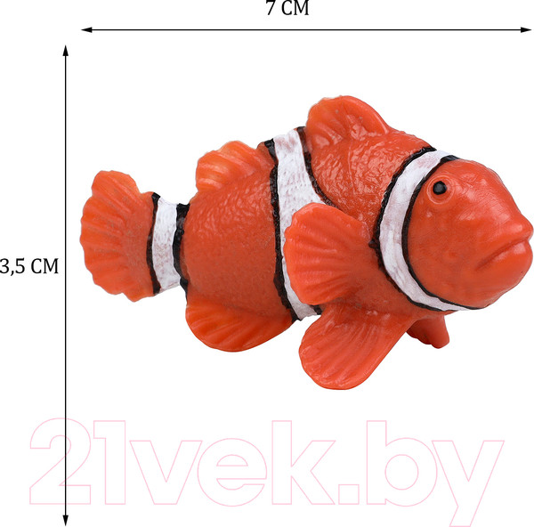 Изображение товара Набор фигурок коллекционных Masai Mara Мир морских животных. Рыба-клоун и рыбка-хирург / MM213-300