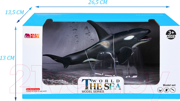 Изображение товара Фигурка коллекционная Masai Mara Мир морских животных. Касатка / MM213-303