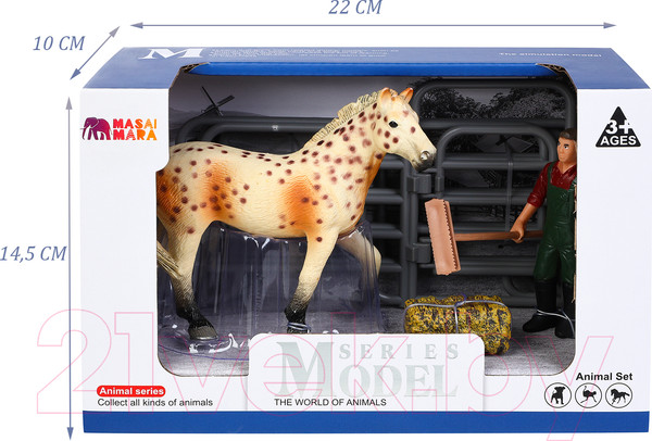 Изображение товара Набор фигурок коллекционных Masai Mara Мир лошадей / MM214-315