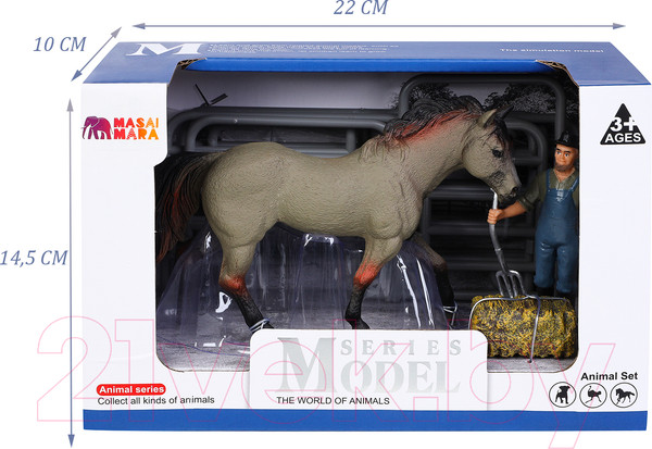 Изображение товара Набор фигурок коллекционных Masai Mara Мир лошадей / MM214-317