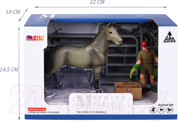 Изображение товара Набор фигурок коллекционных Masai Mara Мир лошадей / MM214-318