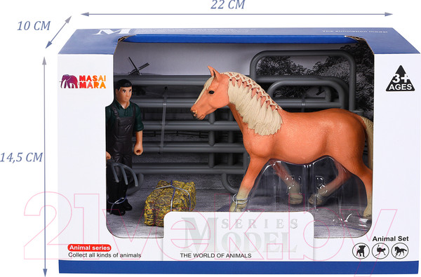 Изображение товара Набор фигурок коллекционных Masai Mara Мир лошадей / MM214-319