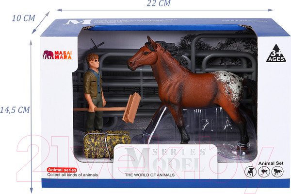 Изображение товара Набор фигурок коллекционных Masai Mara Мир лошадей / MM214-320