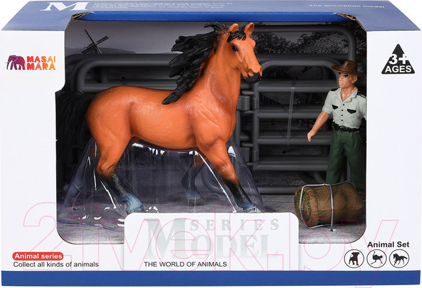 Изображение товара Набор фигурок коллекционных Masai Mara Мир лошадей / MM214-321