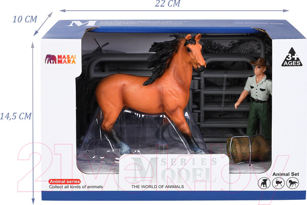 Изображение товара Набор фигурок коллекционных Masai Mara Мир лошадей / MM214-321