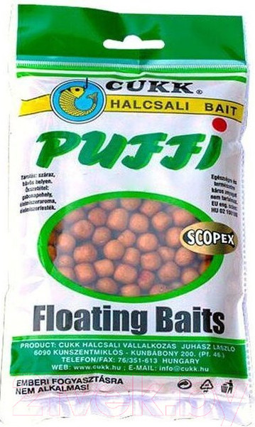 Изображение товара Насадка рыболовная CUKK Puffi Small Scopex 4916 (30г)
