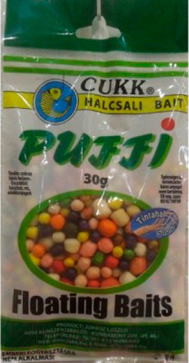 Изображение товара Насадка рыболовная CUKK Puffi-микс Кальмар 4902 (30г)