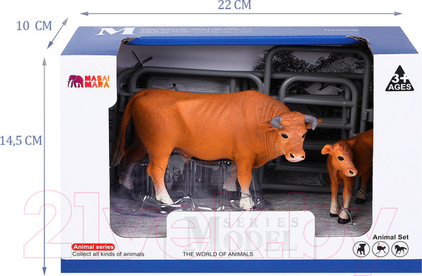 Изображение товара Набор фигурок коллекционных Masai Mara На ферме / MM215-324