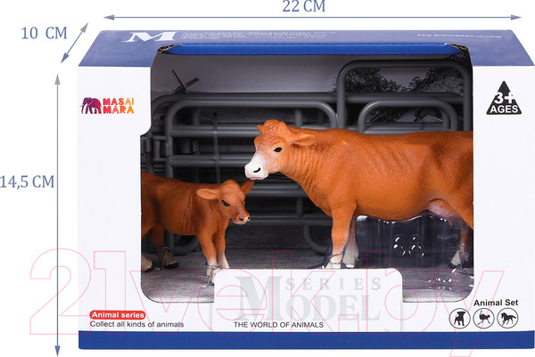 Изображение товара Набор фигурок коллекционных Masai Mara На ферме / MM215-325
