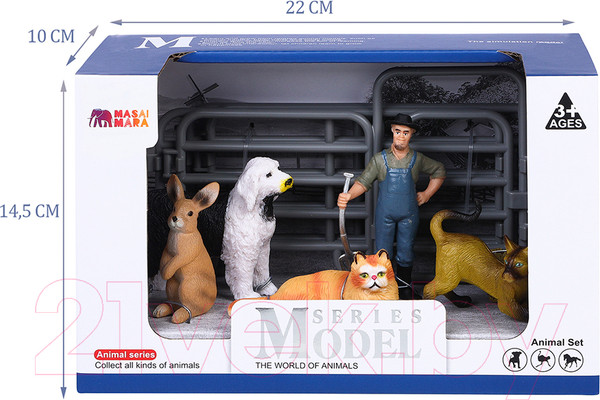 Изображение товара Набор фигурок коллекционных Masai Mara На ферме / MM215-326