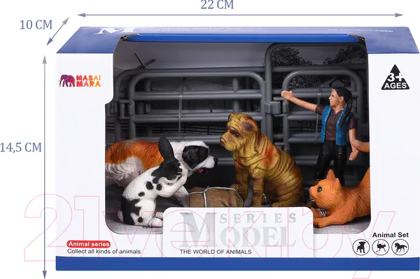 Изображение товара Набор фигурок игровых Masai Mara На ферме / MM215-327