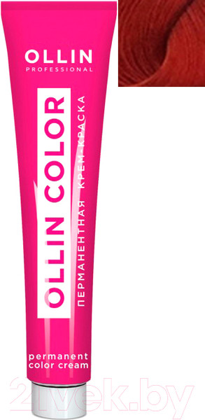 Изображение товара Крем-краска для волос Ollin Professional Color перманентная 7/6 (100мл, русый красный)