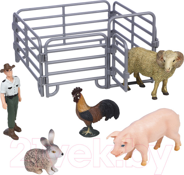 Изображение товара Набор фигурок коллекционных Masai Mara На ферме / MM215-330