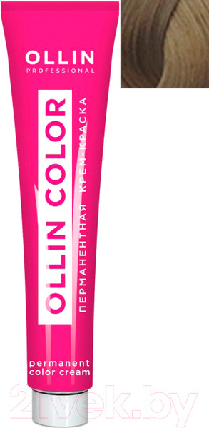 Изображение товара Крем-краска для волос Ollin Professional Color перманентная 8/1 (100мл, светло-русый пепельный)