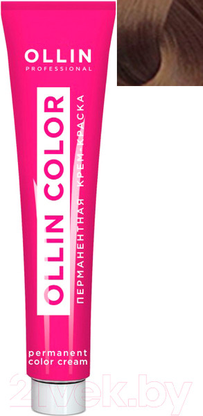 Крем-краска для волос Ollin Professional Color перманентная 8/31 (100мл, светло-русый золотисто-пепельный) — фото 5