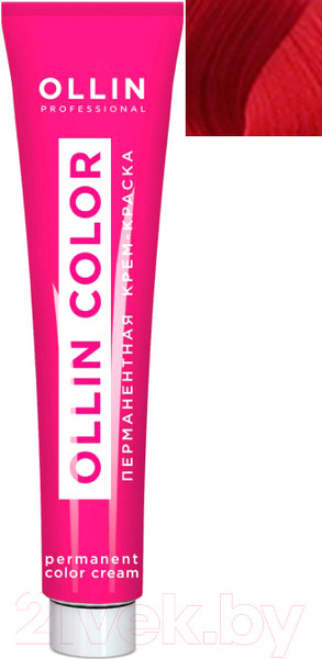 Изображение товара Крем-краска для волос Ollin Professional Color перманентная 8/6 (100мл, светло-русый красный)