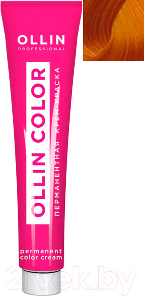 Изображение товара Крем-краска для волос Ollin Professional Color перманентная 9/43 (100мл, блондин медно-золотистый)