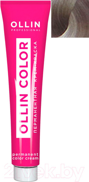 Изображение товара Крем-краска для волос Ollin Professional Color перманентная 9/81 (100мл, блондин жемчужно-пепельный)