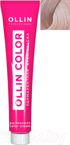 Изображение товара Крем-краска для волос Ollin Professional Color перманентная 10/22 (100мл, светлый блондин фиолетовый)