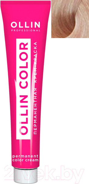 Изображение товара Крем-краска для волос Ollin Professional Color перманентная 10/26 (100мл, светлый блондин розовый)