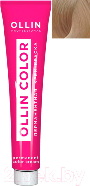 Изображение товара Крем-краска для волос Ollin Professional Color перманентная 10/73 (100мл, светлый блондин коричнево-золотистый)