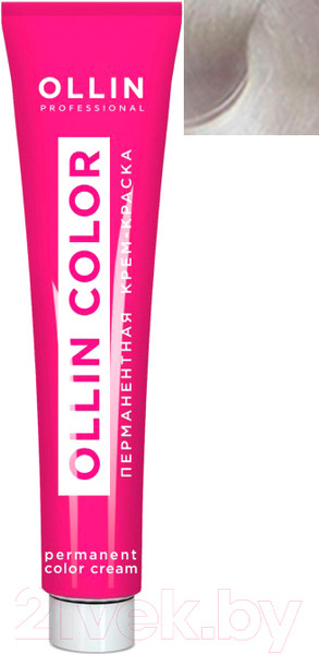 Изображение товара Крем-краска для волос Ollin Professional Color перманентная 10/8 (100мл, светлый блондин жемчужный)