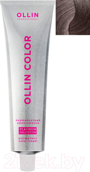 Изображение товара Крем-краска для волос Ollin Professional Color Platinum Collection перманентная 9/12 (100мл, блондин пепельно-фиолетовый)