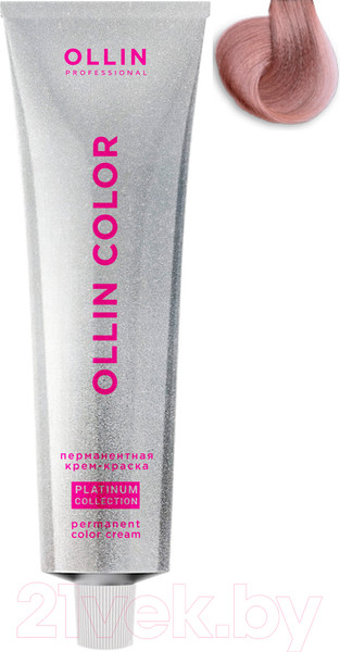 Изображение товара Крем-краска для волос Ollin Professional Color Platinum Collection перманентная 9/75 (100мл, блондин коричнево-махагоновый)