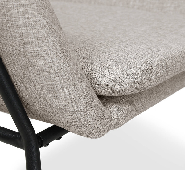 Изображение товара Кресло мягкое Sheffilton SHT-AMS2 (серый дым/черный муар)