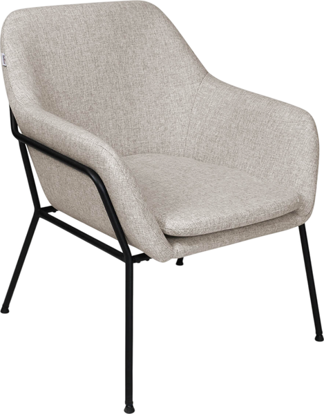 Изображение товара Кресло мягкое Sheffilton SHT-AMS2 (серый дым/черный муар)