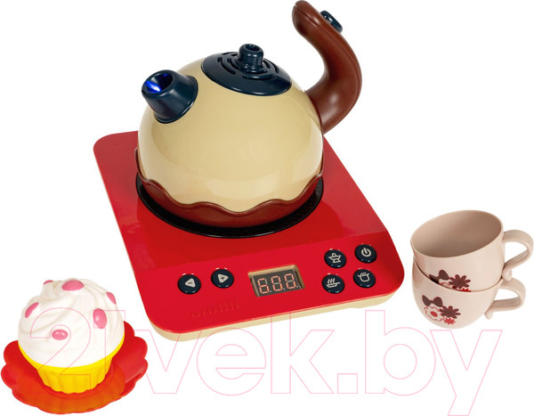 Изображение товара Кухонная плита игрушечная Bondibon Кухня и чистота с плитой / ВВ5381