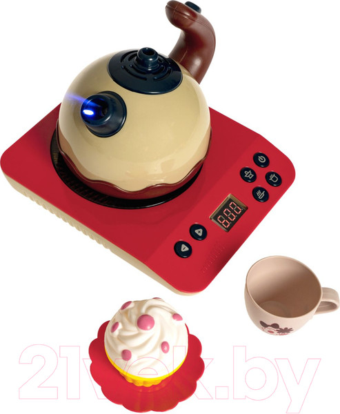 Изображение товара Кухонная плита игрушечная Bondibon Кухня и чистота с плитой / ВВ5381