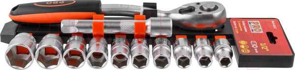 Изображение товара Набор головок слесарных Startul Pro-41212
