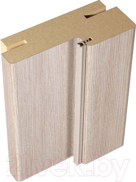 Изображение товара Коробка Velldoris Экошпон телескопическая 70x26x2100 / VD064943 (капучино)