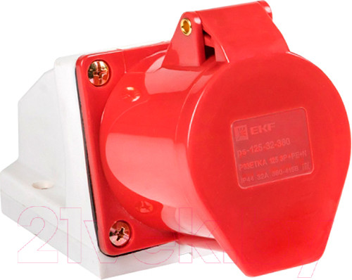 Изображение товара Розетка силовая EKF PS-125-32-380