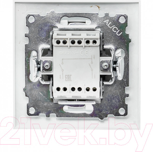 Изображение товара Выключатель EKF PROxima Валенсия / EWV10-023-10 (белый)