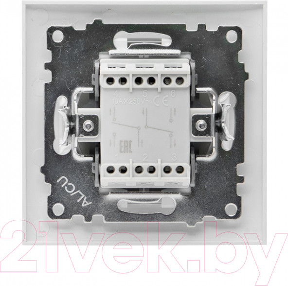 Изображение товара Выключатель EKF PROxima Валенсия / EWV10-027-10 (белый)