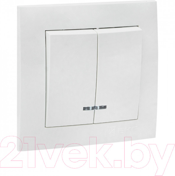 Изображение товара Выключатель EKF PROxima Валенсия / EWV10-123-10 (белый)