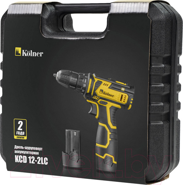 Изображение товара Аккумуляторная дрель-шуруповерт Kolner KCD 12-2LC