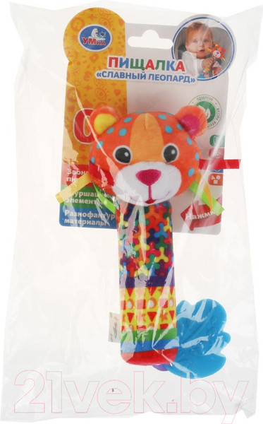 Изображение товара Прорезыватель для зубов Умка Леопард / RS-LEO