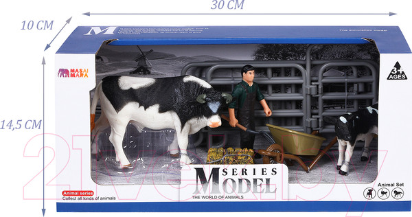 Изображение товара Набор фигурок коллекционных Masai Mara На ферме / MM215-343