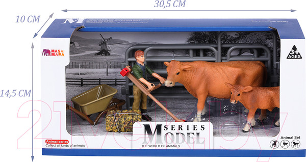 Изображение товара Набор фигурок коллекционных Masai Mara На ферме / MM215-345