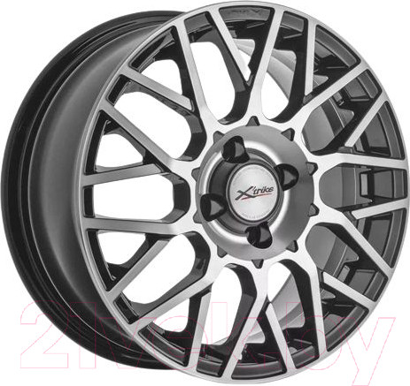 Изображение товара Литой диск X'trike X-132 15x6" 4x100мм DIA 60.1мм ET 46мм BKFP