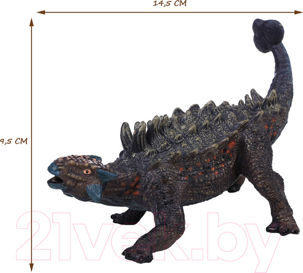 Изображение товара Фигурка коллекционная Masai Mara Мир динозавров. Анкилозавр / MM216-035