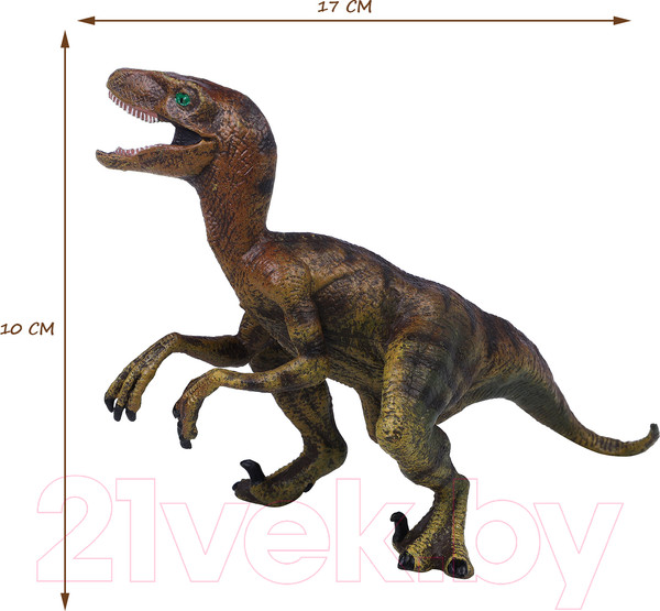 Изображение товара Фигурка коллекционная Masai Mara Мир динозавров. Велоцираптор / MM216-039