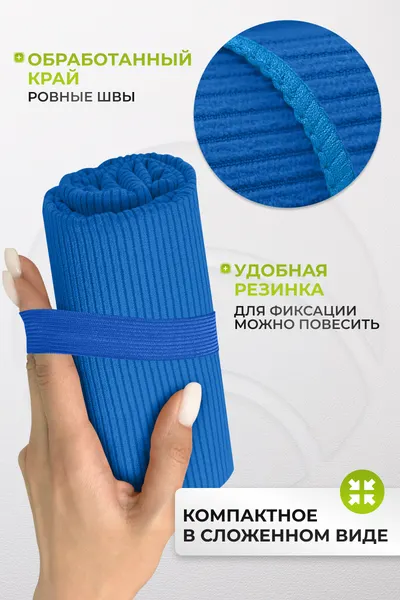 Изображение товара Полотенце Clam PR024 70х140 (синий)
