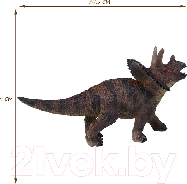 Изображение товара Фигурка игровая Masai Mara Мир динозавров. Трицератопс / MM216-054