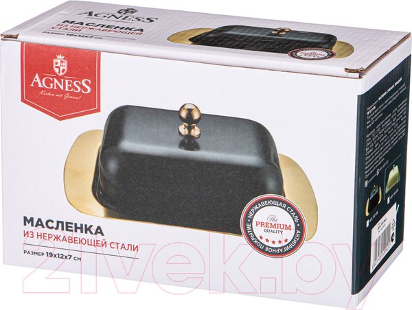 Изображение товара Масленка Agness 912-036