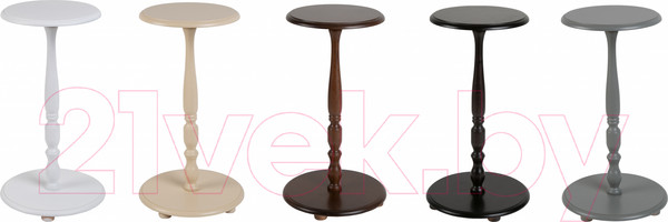 Изображение товара Стойка для цветов Мебелик Селена (белый)