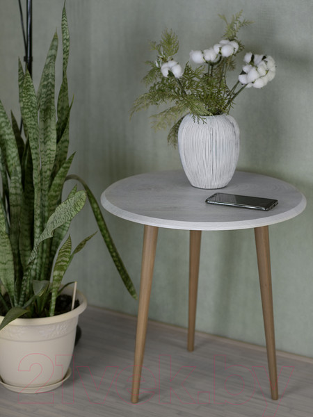 Изображение товара Журнальный столик Мебелик BeautyStyle 9 (дуб дымчатый/шимо)